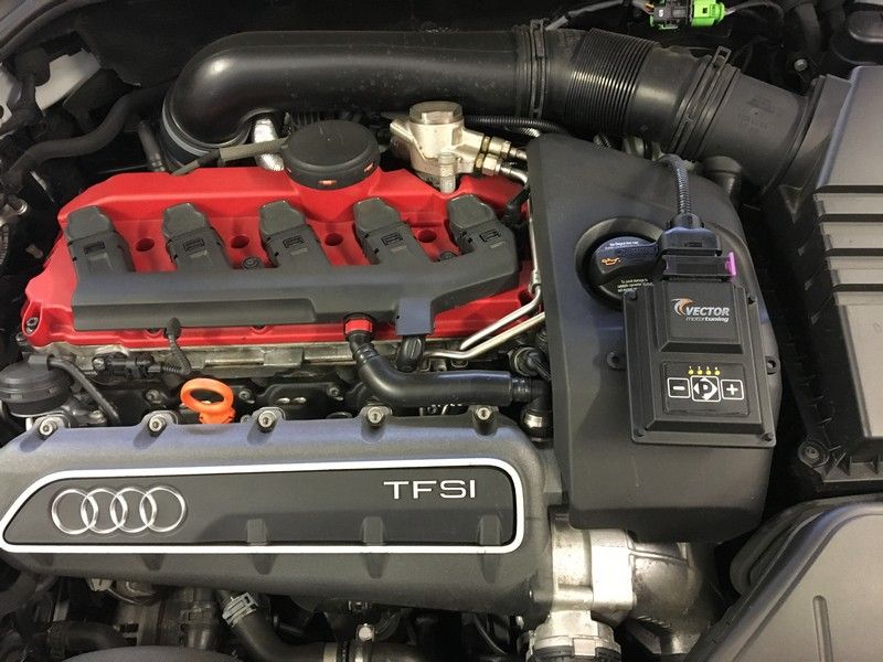 Audi TT RS Coupe 2.5 TFSI tuned with Vector ‘W KeyPad SENT Module’ Audi TT RS Coupe 2.5 TFSI tuned with Vector ‘W KeyPad SENT Module’
