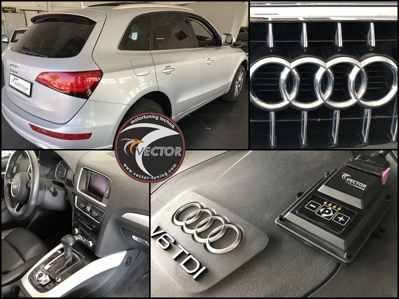 Vector Tuning Australia powered up Audi Q5 3.0 TDI quattro (8R) with W Keypad PLUS Module! Vector Tuning Australia powered up Audi Q5 3.0 TDI quattro (8R) with W Keypad PLUS Module!