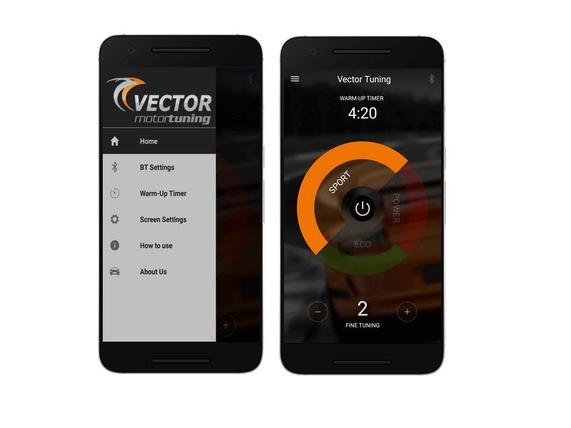 Introduction of our Vector Tuning BT Android App Introduction of our Vector Tuning BT Android App