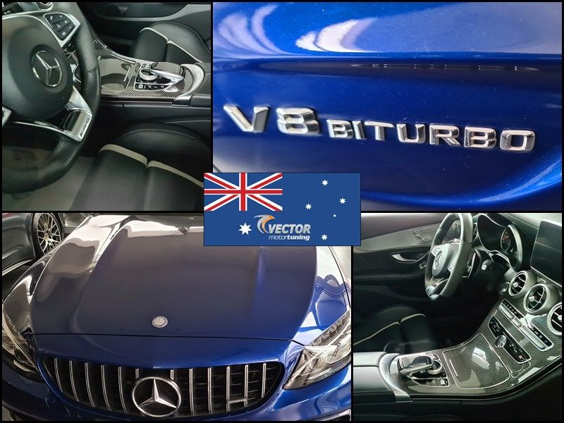Vector Tuning upgraded Mercedes Benz C AMG C 63 S (A205) with W Keypad  SENT!