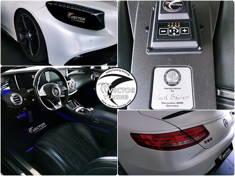 Mercedes Benz S 63 AMG 4MATIC Coupe (C217) chip tuned in Vector Tuning