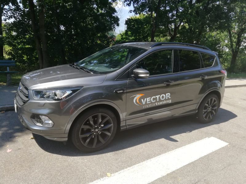 Vector Tuning reduced fuel consumption on Ford Kuga II 1.5 Ecoboost with W Keypad PLUS! Vector Tuning reduced fuel consumption on Ford Kuga II 1.5 Ecoboost with W Keypad PLUS!