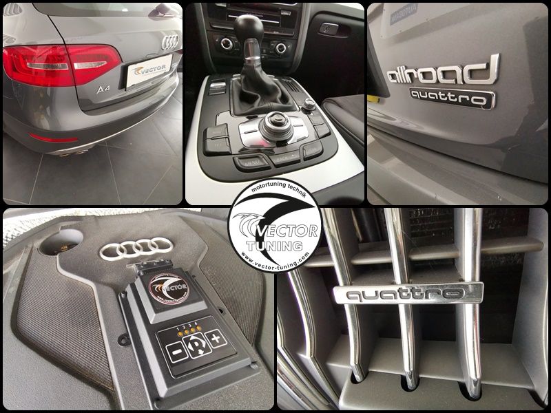 Audi A4 with Vector Tuning Performance Box