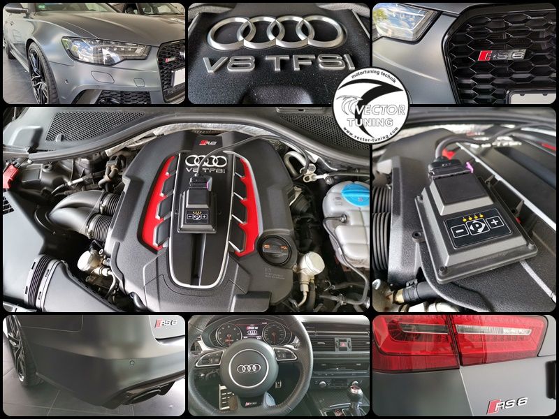 Audi A6 RS6 with Vector Tuning Box