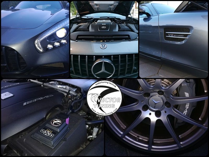 Vector Tuning Box in Mercedes Benz AMG GT 350KW