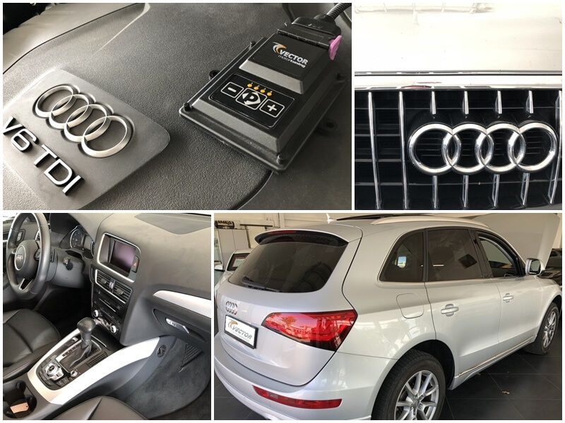 Audi Q5 3.0 TDI tuned with W KeyPad PLUS Module