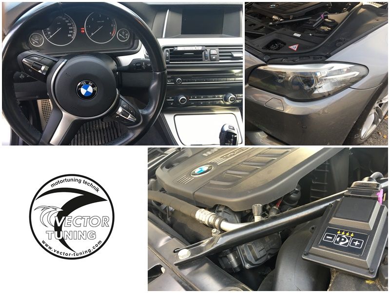 BMW 530d 258PS with Vector Module brings you even more