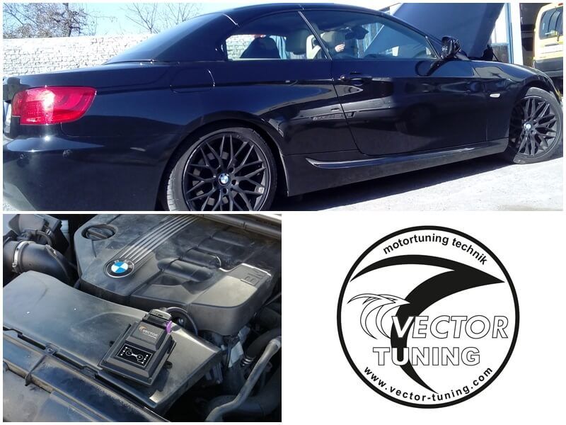 BMW 320d (E93) tuned with W KeyPad Module