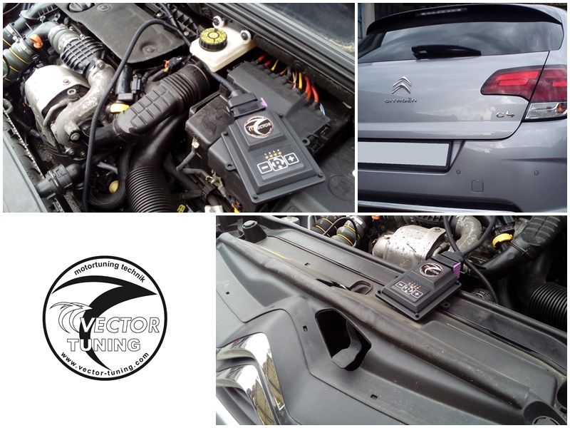 Citroen C4 II got a new boost with Vector Tuning Module