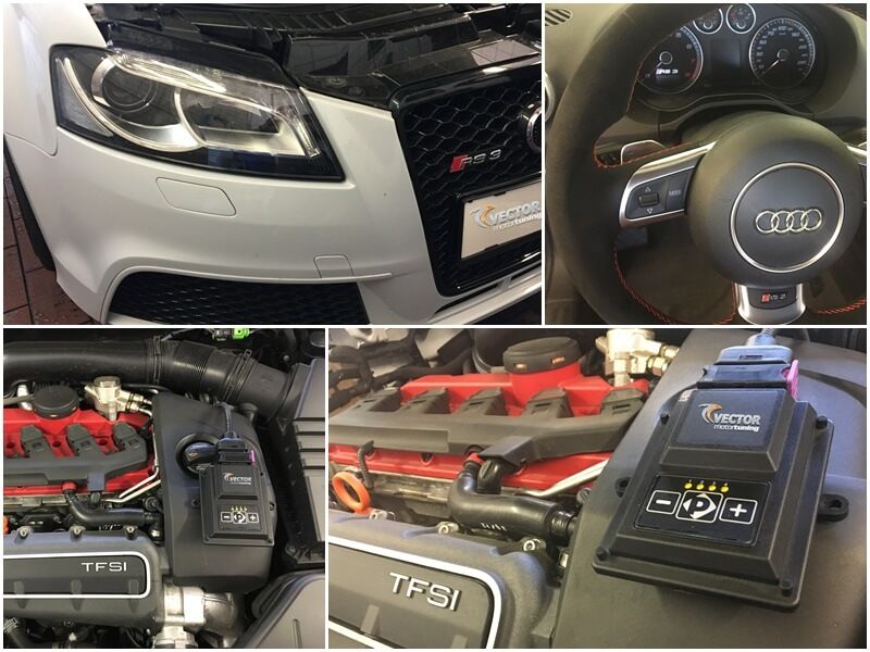Audi TT RS Coupe 2.5 TFSI tuned with Vector ‘W KeyPad SENT Module’