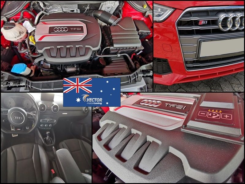 This happens when you upgrade Audi S1 2.0 TFSI Sportback with W Keypad PLUS from Vector Tuning! This happens when you upgrade Audi S1 2.0 TFSI Sportback with W Keypad PLUS from Vector Tuning!